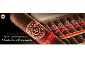 Rocky Patel Quarter Century Cigar Review: A Celebration of Craftsmanship