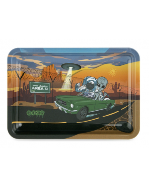 Ooze Rolling Tray - Metal - Space Race