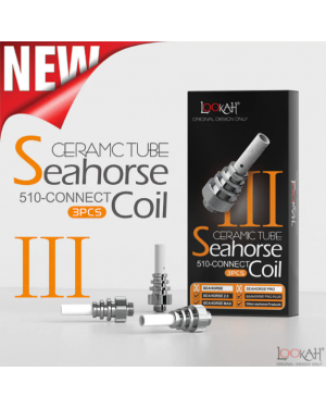 Lookah - Seahorse Coil III - Ceramic Tube 510 Thread