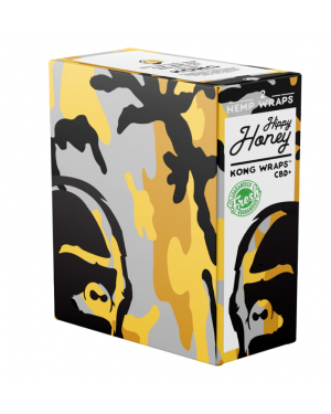 Kong Wraps - CBD+ Hemp Wraps - 2 Wrap Per Pack