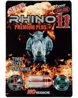Rhino - 11 Premium Plus Super, Power 1,000,000 Single Pack