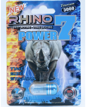 Rhino - Power 7 Titanium 3000 Single Pack
