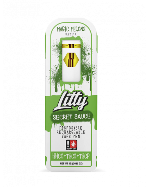 Litty - Secret Sauce HHCO+THCO+THCP Disposable Pen 1gram