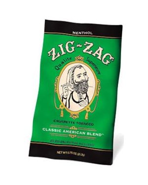 Zig Zag Cigarette Tobacco, Menthol