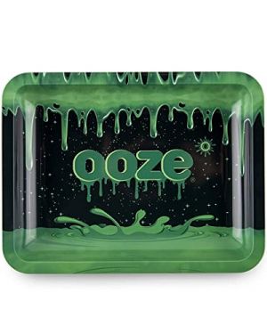 Ooze Rolling Tray - Metal - Ooze Logo