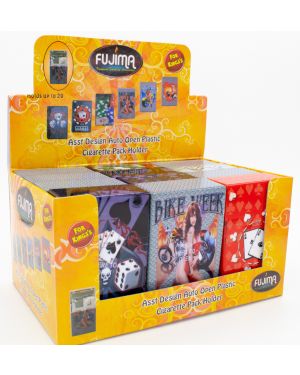 FUJIMA CARDS/GIRLS DESIGN PLASTIC CIGARETTE HOLDERS FOR KINGS (CH56)