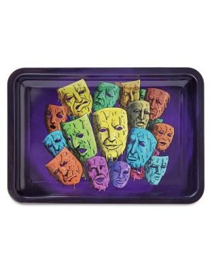 OOZE ROLLING TRAY - METAL - MOOD SWINGS 