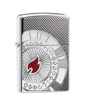 Zippo  Armor Poker Chip Design