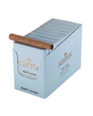 ASHTON SMALL CIGARS HALF CORONA 50 Pcs