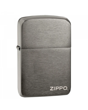 Zippo Black Ice 1941 Replica with Zippo logo