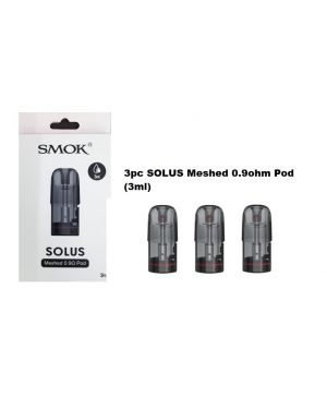 Smok - Solus Meshed 0.9ohm Pod 3Pcs/Pack