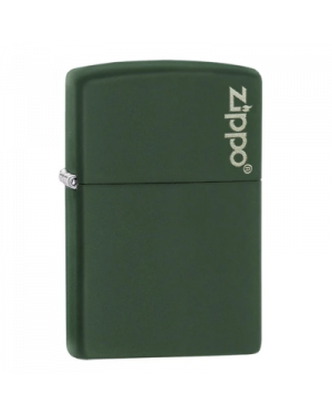 Zippo Classic Green Matte Zippo Logo