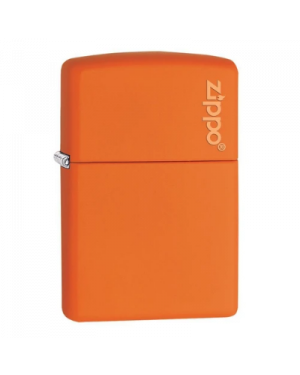 Zippo Classic Orange Matte Zippo Logo