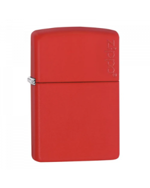 Zippo Classic Red Matte Zippo Logo