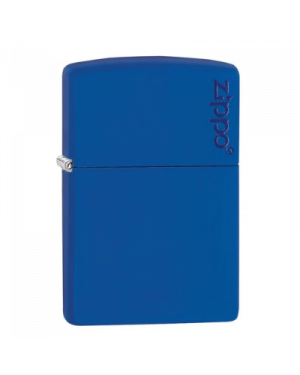 Zippo Classic Royal Blue Matte Zippo Logo