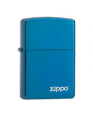 Zippo  Classic High Polish Blue Zippo Logo