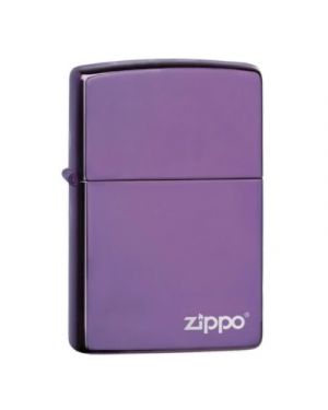 Zippo  Classic High Polish Purple Zippo Logo