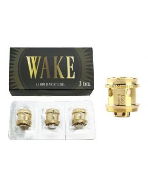 Wake (1.5 Hi-Nic Mtl) Replacement Coils - 3 pack