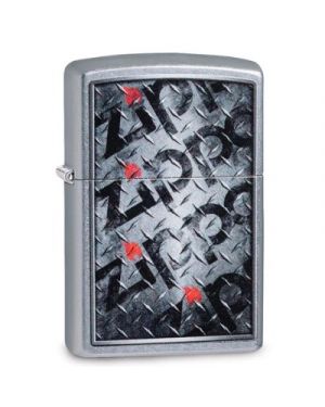 Diamond Plate Zippo Design