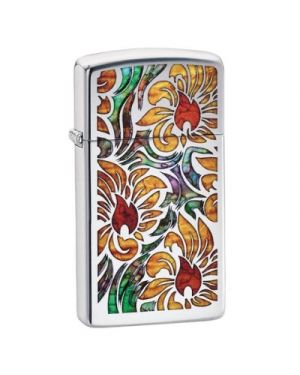 Zippo Fusion Floral Design