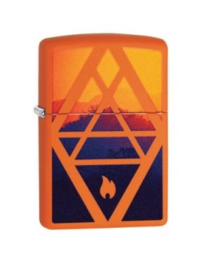 Zippo  Geometric Flame Design