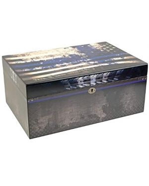 Desktop Humidor - Blue Line P by Humidor Supreme