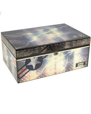 Humidor Supreme Fighter Jet  Cigar Humidor