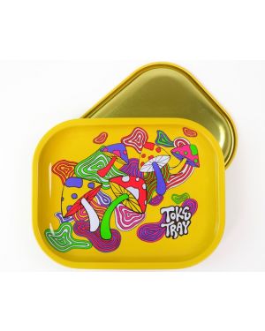 Psychedelic Mushroom Rolling Tray - Metal 