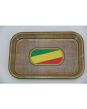 Jute Rasta Rolling Tray