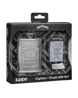 Zippo  Jack Daniel's Flask & Lighter Gift Set