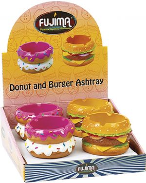 FUJIMA DONUT AND BURGER ASHTRAY (LT403)