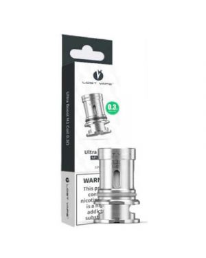 LOST VAPE - ORION Q-ULTRA M1 - 0.3ohm REPLACEMENT COILS / 5Pcs