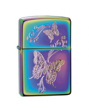 Zippo  Multi Color Butterflies