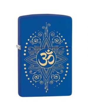 Zippo  Ohm Royal Blue Matte Design