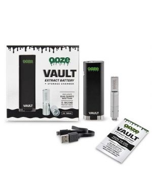 OOZE VAULT EXTRACT BATTERY WITH STORAGE CHAMBER