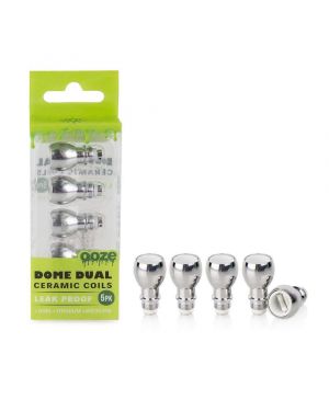 Dome Dual Ceramic Coils 5pk