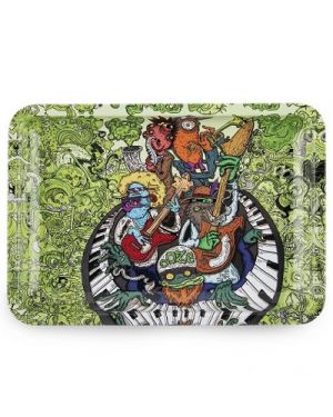 OOZE ROLLING TRAY - METAL - BANDJAM