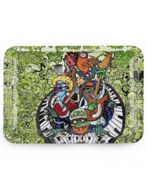 OOZE ROLLING TRAY - METAL - BANDJAM