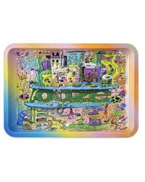 OOZE ROLLING TRAY - METAL - OOZEVILLE