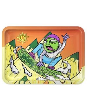 OOZE ROLLING TRAY - METAL - SLIME CARVER