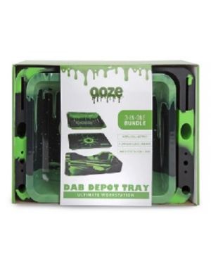 OOZE DAB DEPOT TRAY 3 IN 1 BUNDLE