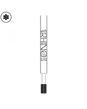 WHITE RHINO | PYREX WHITE RHINO GLASS STRAW V2