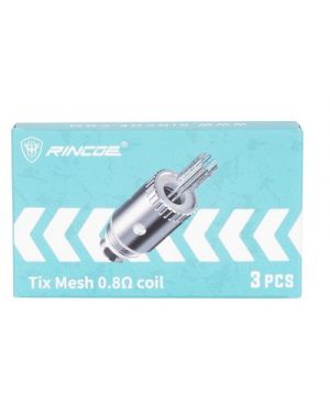 Rincoe Tix Mesh 0.8 Replacement Coils - 3pcs