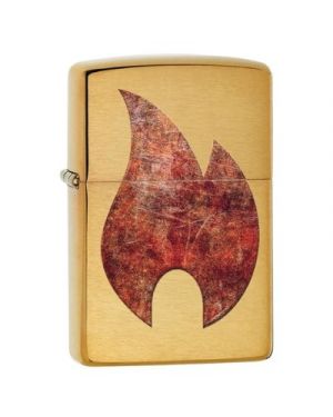 Zippo  Rusty Flame Design