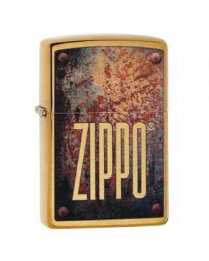 Zippo  Rusty Plate Design