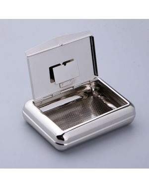 Metal Tobacco Box with Rolling paper Holder