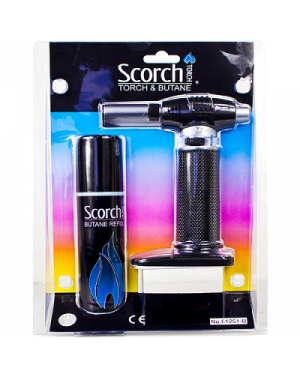 Scorch Torch Black + 100ml Butane Set