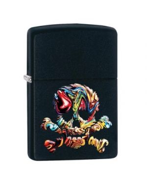 Zippo  Skull Design version -1