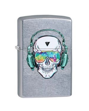 Zippo  Skull Headphone Design