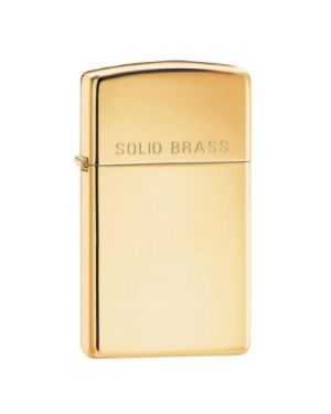 Zippo Slim® Solid Brass